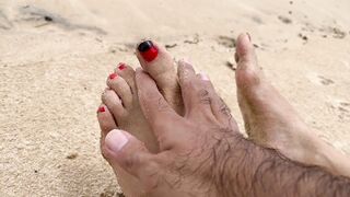 لب ساحل پیدام کرد بهش کس دادم | He found me near beach and I give him my pussy