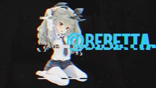 Girl massages her big natural tits