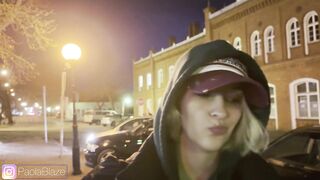 Picking up my stepsister from the train station ended with a hard fuck - POLISH PORN