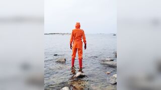 OnlyFans teaser - Latex rainwear adventures!