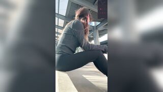Finding A Spot At The Mall To Cum Hard | Public Orgasm | Outdoors