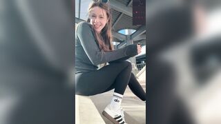 Finding A Spot At The Mall To Cum Hard | Public Orgasm | Outdoors