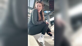 Finding A Spot At The Mall To Cum Hard | Public Orgasm | Outdoors