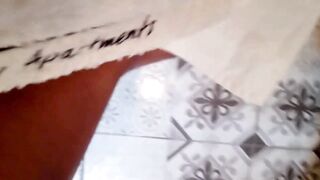 MIs pies recien salidos de la ducha!