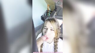 Fucked by a Stranger at KFC Parking Lot — Walk of Shame with Cum on My Face