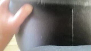 I'm waiting for my man to give him everything, my mouth and all my holes