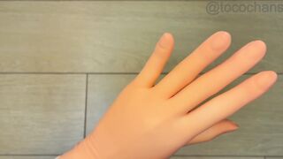 SANKO Glove Review / ASMR / Rubber Gloves