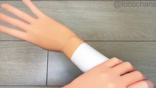 SANKO Glove Review / ASMR / Rubber Gloves