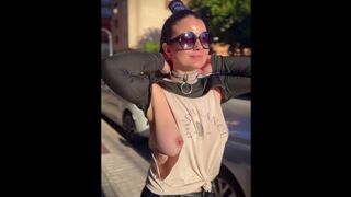 SIDE BOOB! Tits too big for my top! Why even wear anything?