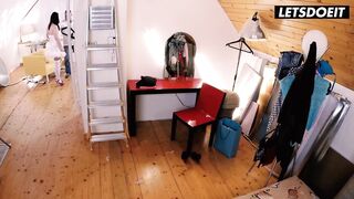 Easter Bunny Costumed Teen Fucked Hard at Photo-shooting - LETSDOEIT