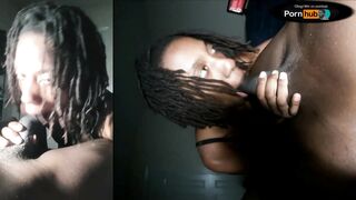 Ebony Sloppy Toppy series On OnlyFans