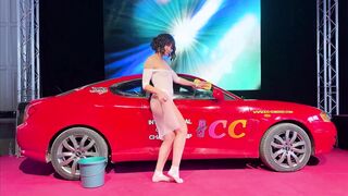 Cleaning car with me