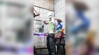 My stepsister dresses up as a cat and we have delicious sex at home.