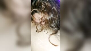 Quick one latina licking native pussy while she sucking my dick