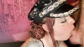 Worshipping a BIG WHITE COCK BWC Compilation - Olivia Jarden