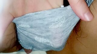 I came in my pantiesRealistic masturbation of hairy Japanese amateurs[homemade].