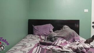 Daddy wakes me up to put his little slut to bed