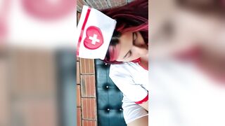 Cheating on my girlfriend with another man's lover, licking her pussy and cumming on her face