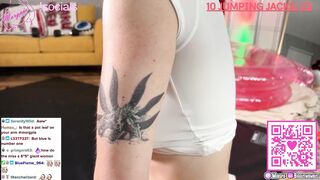 Twitch streamer flashing her tits live on stream - banned vod reupload