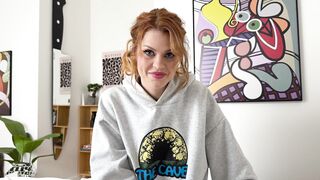 Forbidden coworker hookup (It feels better without the condom!)