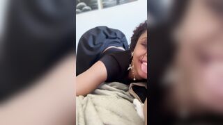 Shaking my ass in doggy position