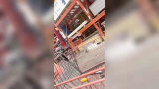 Wearing a See-Through Shirt, Flashing, and Buying Stuff at the Hardware Store to Masturbarte With