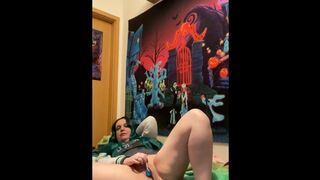 #Drapple , lollypop fuck & grinding on an green apple Slytherin Special