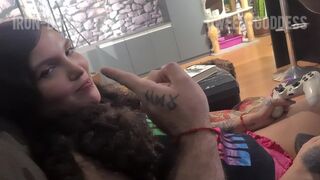 I bet with my steobro on the video game and lost...