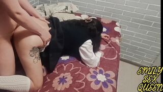pretty schoolgirl fucked by her teacher Part 1 -Emily Sex Queen