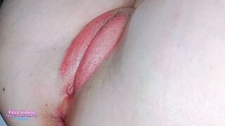 Panties very low and soft fingers