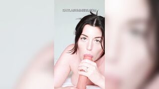 Kayla Summers Gives You a Sloppy Blowjob