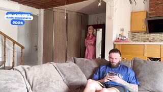 Step mom gave to fuck her ass in a bathroom while dad in a bussinestriip