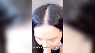 This is how Shyla welcomes you home after a long day at work - BJ and Fuck POV