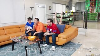 SuperSlutsâ€™ Game Day Train Desiree Dulce, Destiny Mira, September Reign / Brazzers