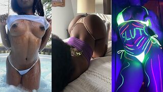 Ebony Butts Tease Compilation 3 (Stripping / Lingerie / Ass)