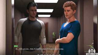 DOMINO BEACH #01 - Visual Novel Gameplay
