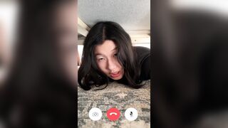 Girlfriend gets stuck at your Frat house.