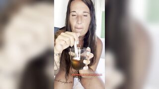 Taking A Delicious MILKY Coffee