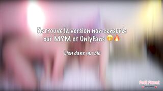 Une redhead française se fait lécher et doigter, elle squirt partout