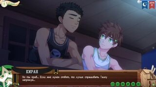 Game: Friends Camp, Path 2, Episode 60 - Kieran and His Past (Russian voiceover)