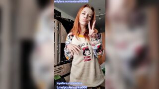 Sexy Skinny Perfect Babe with Hot Abs Belly