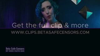 EYE CONTACT JERK OFF CHALLENGE - Blackbar Version - Preview - Beta Safe JOI Game by Miss Faith Rae