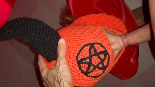 Possessed Demon Girl Gets Fucked and Takes Cum on Face – Mask Ritual Pt. 2