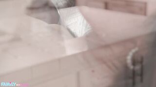 FamilyXXX - Feasting His Eyes On Stepsis Ultra Sexy Perfect Body And Ass (Ella Reese)