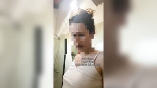 Farm Girl Strips For A Shower And Gets Fucked From Behind With Her Tits Bouncing