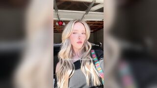 Petite Teen’s Playful Tease in Thong Trends Big