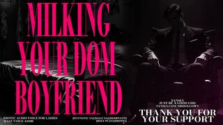 MILKING YOUR DOM BOYFRIEND, MRHOLLOW LOAD MALE MOANING