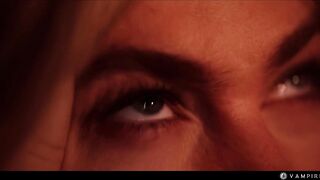 Nancy Ace turns into Horny Vampire - Lesbian Pussy Eating 69 with Japanese Babe Rikako Katayama