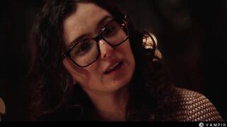 Vampire Seduction in Old Gothic Manor - Nerdy Girl Gets Mesmerized by Century Old Sexy Blonde Owner