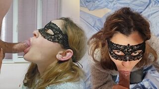 I gave him a blowjob right after work, my clothes were still on